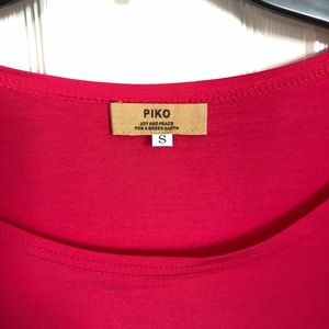 Fuschia Pink Piko Top